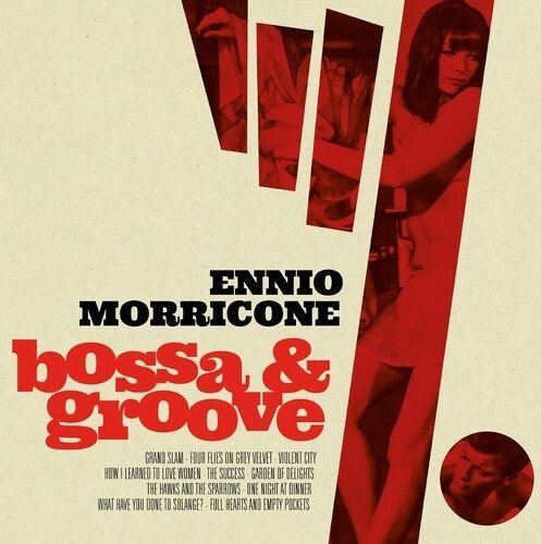 Cover for Ennio Morricone · Bossa &amp; Groove (Clear Red Vinyl) (+Insert) (LP) (2024)