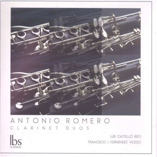 Cover for Antonio Romero · Antonio Romero-clarinet Duos (CD) (2014)