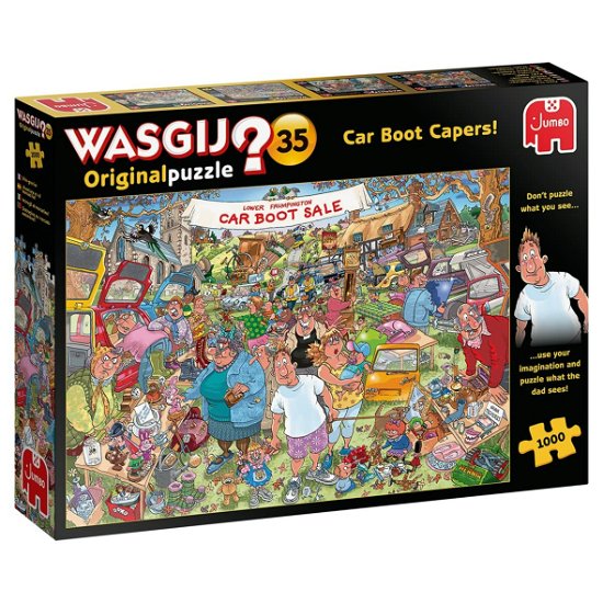 Wasgij Original - Car Boot Capers ! ( 35 ) ( 1000 Pcs ) - Puzzle - Board game - Jumbo - 8710126191842 - September 1, 2021