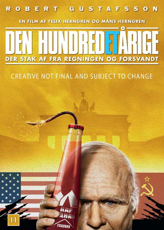 Den Hundredetårige, Der Stak Af Fra Regningen Og Forsvandt - Robert Gustafsson - Film -  - 8717418497842 - 11 maj 2017