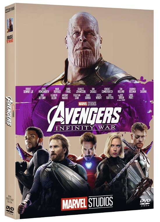 Cover for Avengers: Infinity War (10 Ann (DVD) (2019)