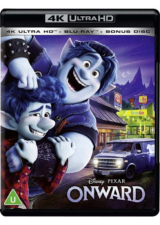 Cover for Onward (4K UHD Blu-ray) (2020)