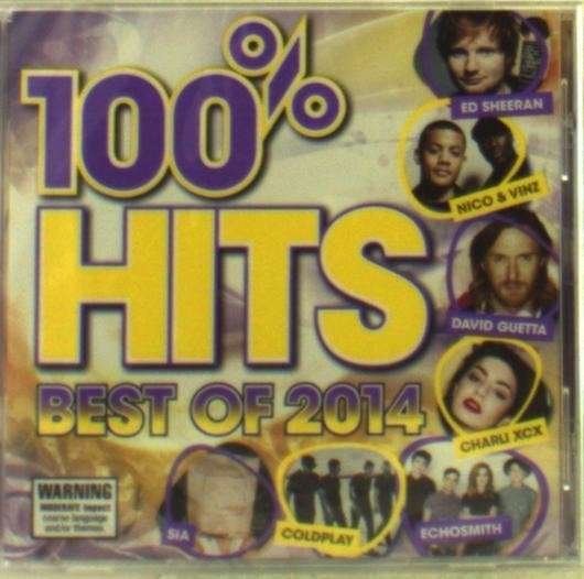 Cover for 100% Hits Best Of 2014 (CD) (2018)