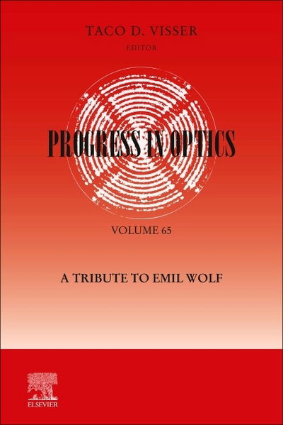 Cover for Taco Visser · Progress in Optics: A Tribute to Emil Wolf: A Tribute to Emil Wolf (Hardcover Book) (2020)