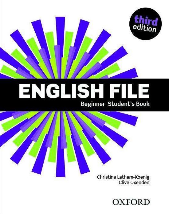 Cover for English File Beginner Student's Book 3rd (N/A)