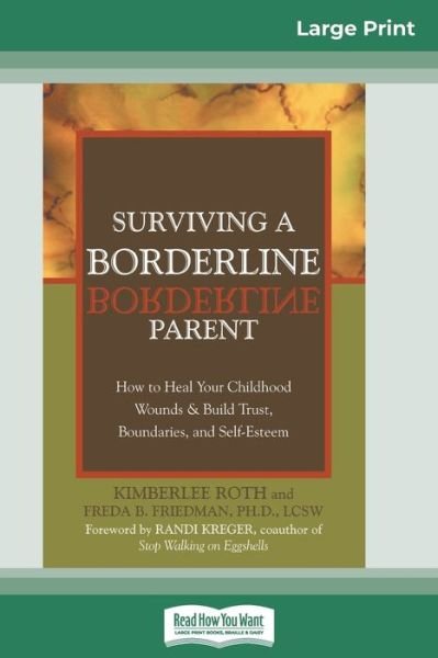 Cover for Kimberlee Roth · Surviving a Borderline Parent (Paperback Book) (2009)