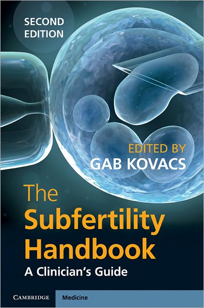 Cover for Gab Kovacs · The Subfertility Handbook: A Clinician's Guide (Paperback Book) [2 Revised edition] (2010)