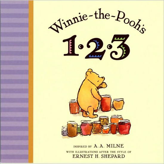 Winnie the Pooh's 1,2,3 (Winnie-the-pooh Collection) - A. A. Milne - Kirjat - Dutton Juvenile - 9780525420842 - perjantai 1. toukokuuta 2009