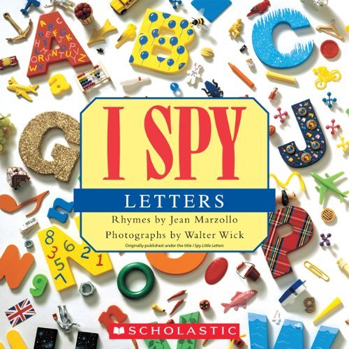 I Spy Letters - Jean Marzollo - Books - Scholastic Inc. - 9780545415842 - 2012