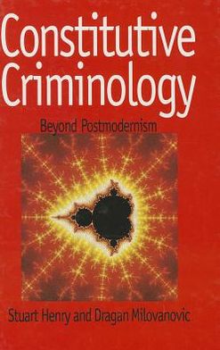 Cover for Stuart Henry · Constitutive Criminology: Beyond Postmodernism (Hardcover Book) (1996)