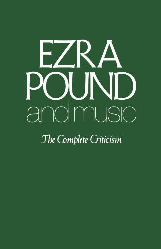 Cover for Ezra Pound · Ezra Pound and Music (Taschenbuch) (1977)