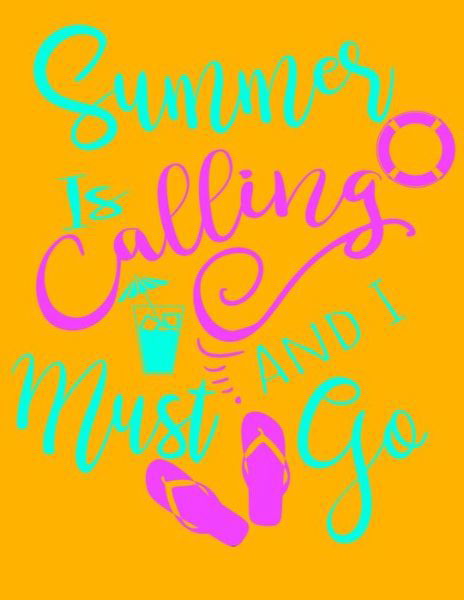 Summer Called · Summer Is Calling And I Must Go (Paperback Book) (2019)