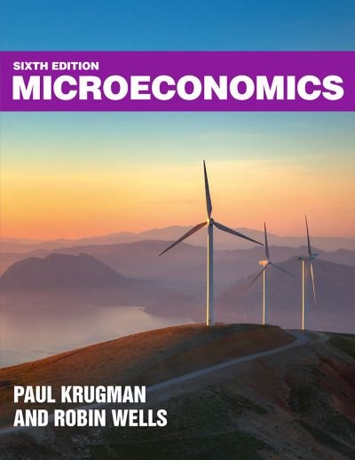 Cover for Paul Krugman · Microeconomics (Paperback Bog) [6th ed. 2021 edition] (2020)