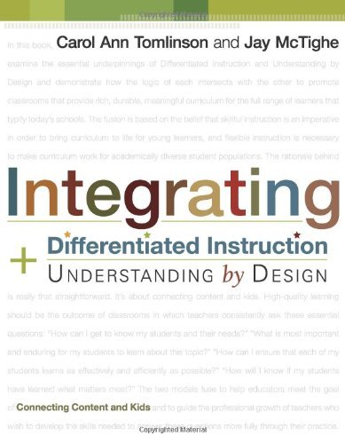 Cover for Carol Ann Tomlinson · Integrating Differentiated Instruction and Understanding by Design: Connecting Content and Kids (Paperback Book) [1st edition] (2006)