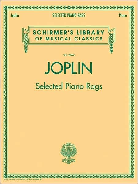 Cover for Scott Joplin · Joplin - Selected Piano Rags (Paperback Bog) (2006)