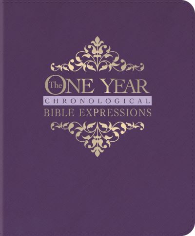 Cover for Tyndale · The One Year Chronological Bible Expressions (Leather Book) (2023)