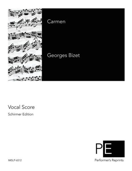 Cover for Georges Bizet · Carmen (Paperback Book) (2014)