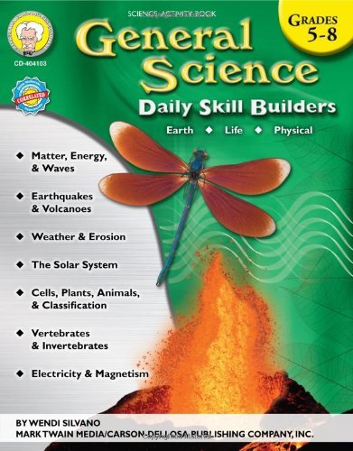 Cover for Wendi Silvano · General Science, Grades 5 - 8 (Daily Skill Builders) (Pocketbok) (2008)
