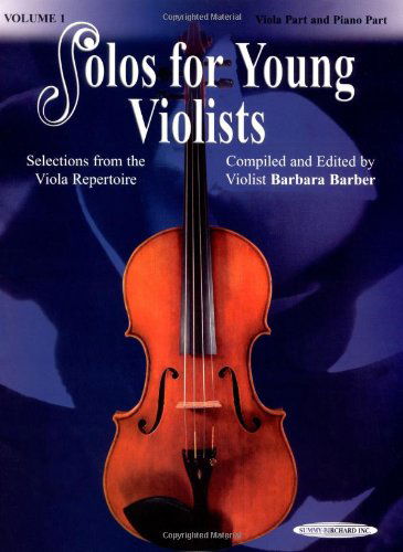 Cover for Barber · Suzuki solos for young violists 1 (Buch) (2004)