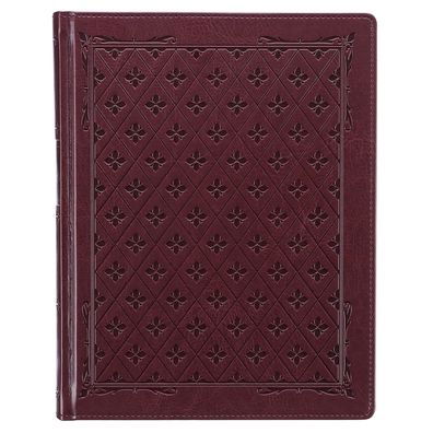 KJV Holy Bible, Large Print Note-taking Bible, Hardcover, King James Version, Burgundy - Christian Art Publishers - Bøker - Christian Art Publishers - 9781642728842 - 10. februar 2022