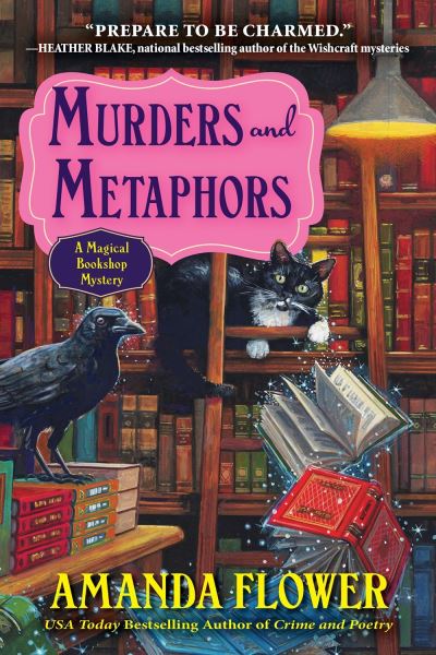 Murders and Metaphors - Amanda Flower - Książki - Crooked Lane Books - 9781643859842 - 9 listopada 2021