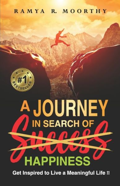 Cover for Ramya R Moorthy · A Journey in Search Of Happiness (Paperback Book) (2019)