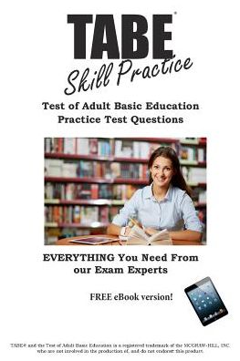 Cover for Complete Test Preparation Inc · Tabe Skill Practice!: Practice Test Questions for the Test of Adult Basic Education (Paperback Book) (2015)