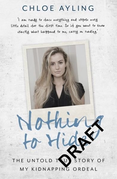Cover for Chloe Ayling · Kidnapped - The Untold Story of My Abduction: The Untold Story of My Abduction (Paperback Book) (2018)