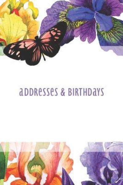 Cover for Andante Press · Addresses &amp; Birthdays (Paperback Book) (2019)