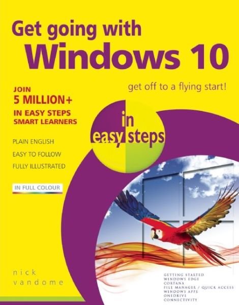 Cover for Nick Vandome · Get Going with Windows 10 in Easy Steps (Paperback Book) (2015)