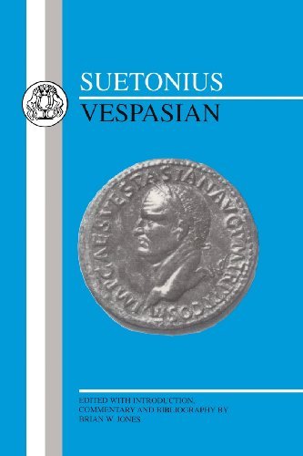 Cover for Suetonius · Suetonius Vespasian (Paperback Book) (2000)