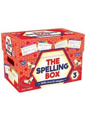 Cover for Prim-Ed Publishing · The Spelling Box - Year 3 / Primary 4 - The Spelling Box (Flashcards) (2019)