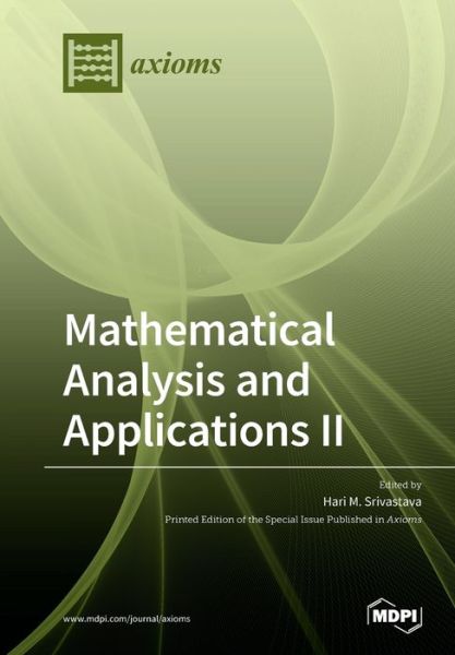 Cover for Hari Srivastava · Mathematical Analysis and Applications II (Paperback Book) (2020)