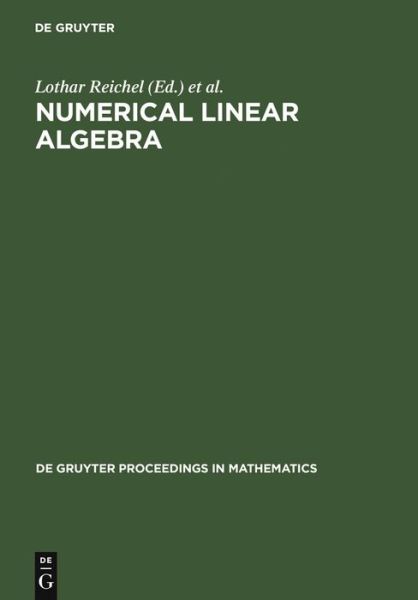 Cover for Richard S Varga · Numerical Linear Algebra (Bog) (1993)