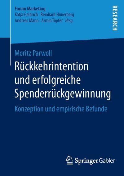 Cover for Parwoll · Rückkehrintention und erfolgrei (Buch) (2016)