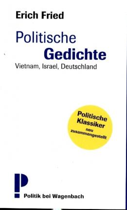 Cover for Erich Fried · Politische Gedichte (Book)