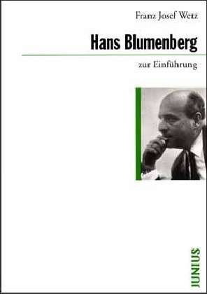 Cover for Wetz · Hans Blumenberg zur Einführung (Book)