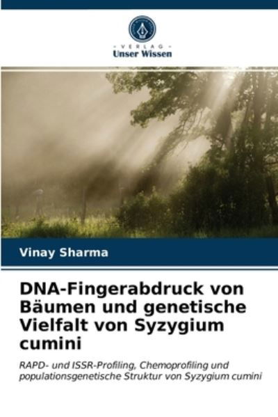 Cover for Sharma · DNA-Fingerabdruck von Bäumen und (N/A) (2021)