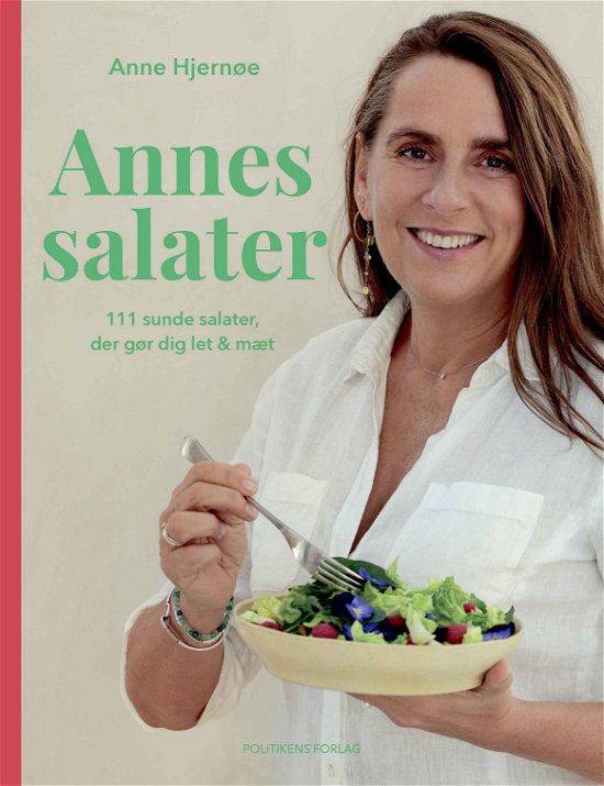Cover for Anne Hjernøe · Annes salater (Inbunden Bok) [1:a utgåva] (2023)