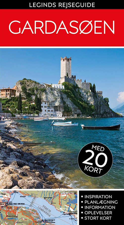 Cover for Eva Tangø-Brandt · Leginds rejseguide: Leginds rejseguide: Gardasøen og Verona (Indbundet Bog) [1. udgave] (2022)