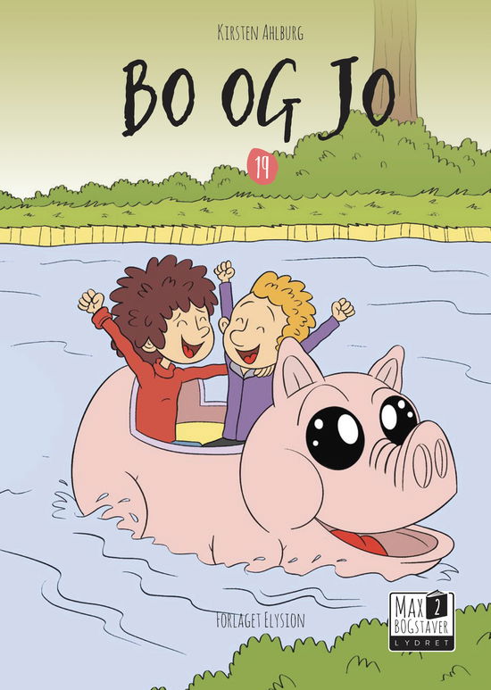 Cover for Kirsten Ahlburg · Max 2: Bo og Jo (Hardcover Book) [1. Painos] (2020)