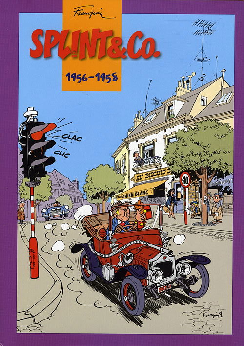 Cover for Franquin · Splint &amp; Co. 1956-1957 (Innbunden bok) [1. utgave] (2009)