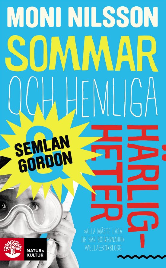 Cover for Moni Nilsson · Semlan och Gordon: Sommar och hemliga härligheter (ePUB) (2018)