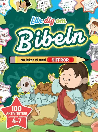 Cover for Lär dig om Bibeln : nu leker vi med siffror (Paperback Book) (2025)