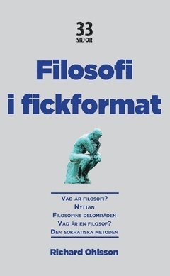 Cover for Richard Ohlsson · Filosofi i fickformat (Book) (2016)