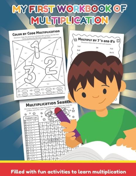 Cover for Teaching Little Hands Press · My First Workbook of Multiplication Filled with fun activities to learn multiplication (Paperback Book) (2020)