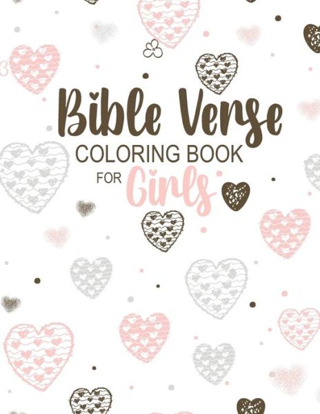 Cover for Allison Taylor · Bible Verse Coloring Book for Girls (Paperback Book) (2021)