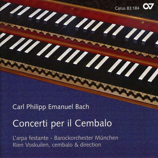 Cover for C.p.e. Bach / Voskuilen · Concerti Per Il Cembalo (CD) (2006)