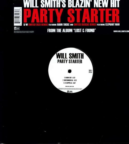 Cover for Will Smith · Party Starter (12&quot;) (2005)