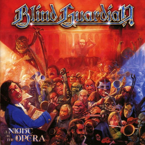 Cover for Blind Guardian · Night at the Opera (Remixed &amp; Remastered) (LP) (2019)